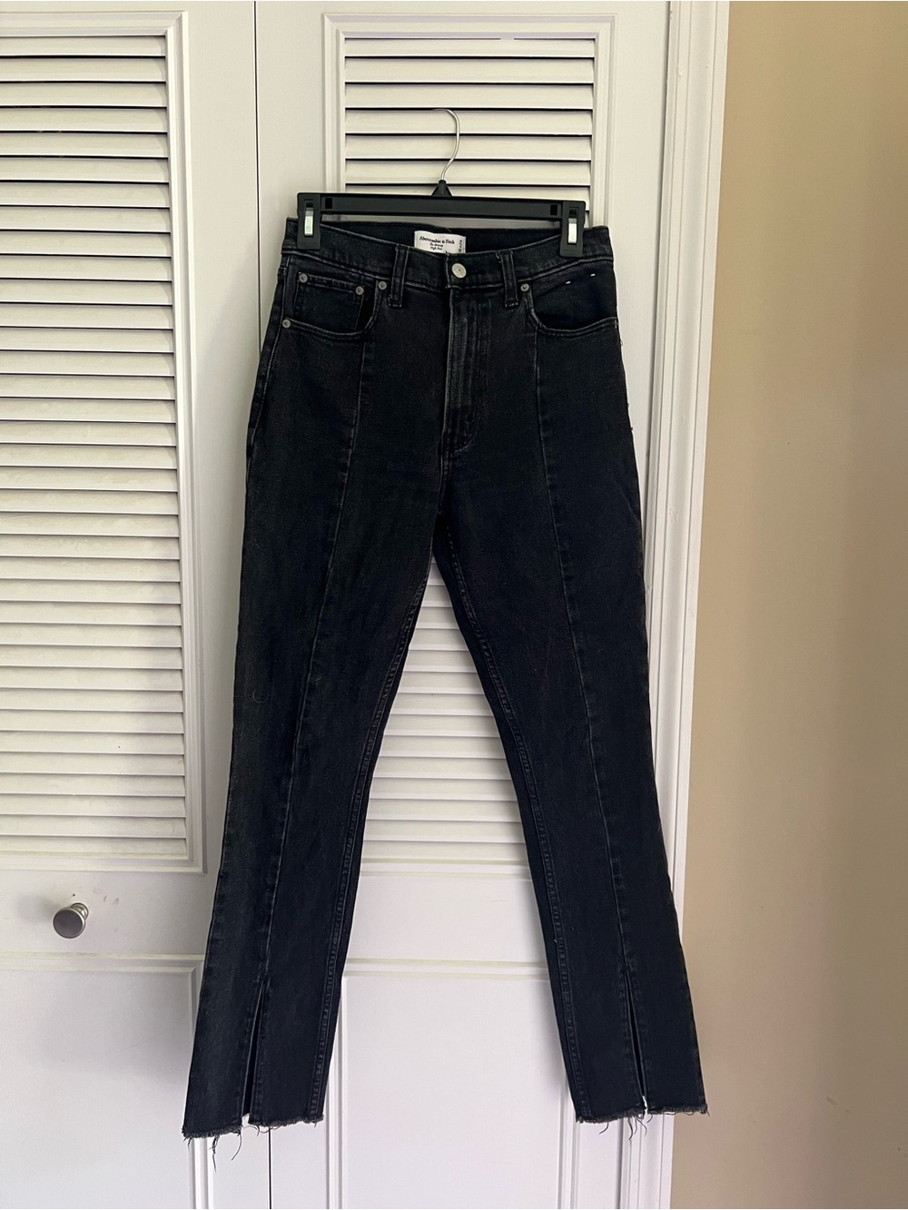 Abercrombie & Fitch Skinny High-Rise Black Jeans Size 4